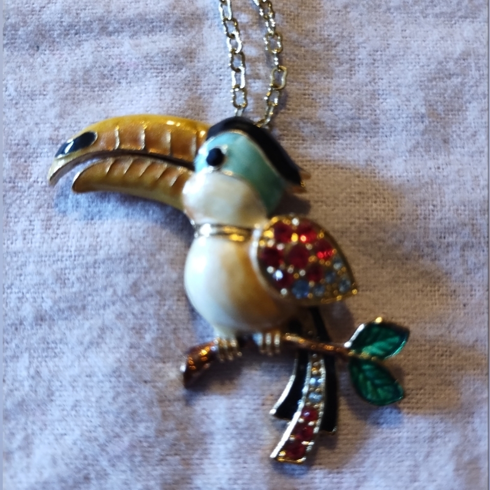 🇺🇸 Clearance 🇺🇸Colorful Bird Pendant Necklace